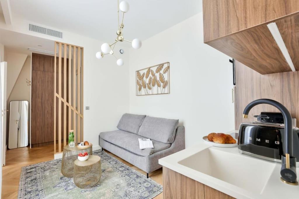파리 Luxurious & Peaceful - Near Le Marais - With Ac 아파트 외부 사진